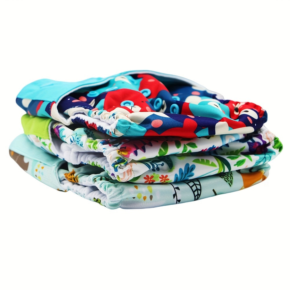 Get the Asenappy 3-piece set of top-quality cloth diapers designed for infants aged 0-2 years old. These diapers are washable, reusable, and fully adjustable to fit babies weighing between 2.99KG and 15.01KG.