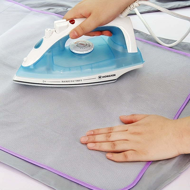 Non-Electric Insulating Mesh Mat for Ironing Cloth, Protects Steam Iron, Household Mat for Fabric Care