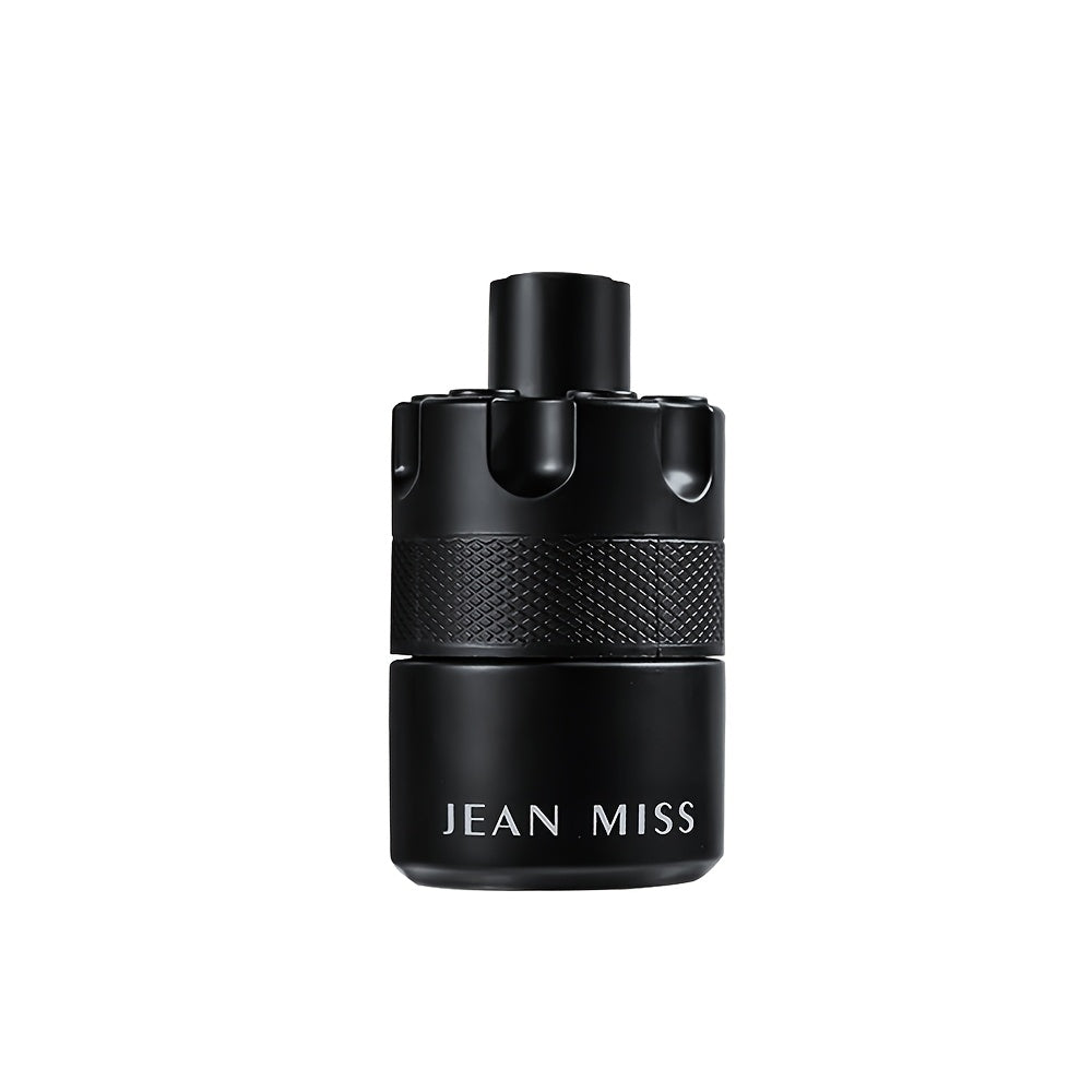 Jean Miss Men's Fragrance: Woody 100ML scent with fresh notes, 5-15% concentration, perfect gift for boyfriend or father.