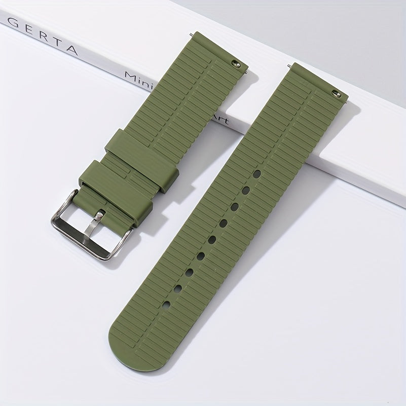 Get a premium Soft Sport Rubber Watch Strap with Quick Release Silicone Watchband in sizes 18mm, 20mm, 22mm, and 24mm. The perfect Gift choice for King's Day celebrations.