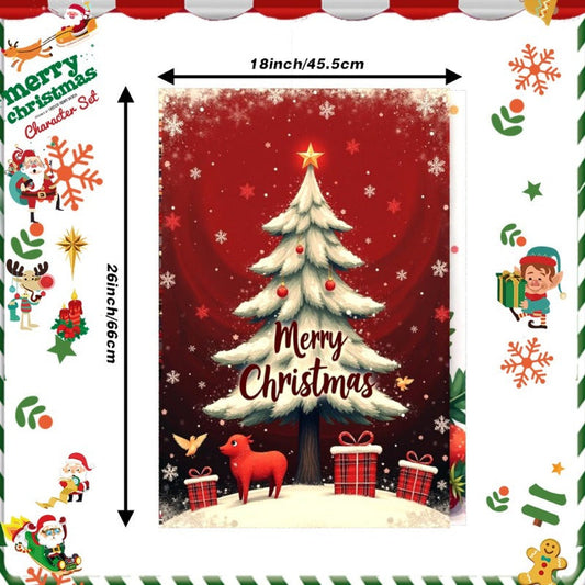 Get 2 pieces of 18 by 66.04 cm Christmas Kitchen Towels to add some festive cheer to your kitchen this wintertime. These soft towels are the perfect Christmas decoration and can also make a great gift. Don't miss out on this merry addition to your