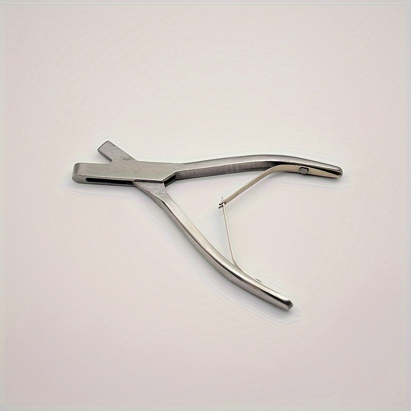 Stainless Steel Ear Tagging Pliers: Ergonomic and Durable V-Shaped Tool for Farm Identification and Marking