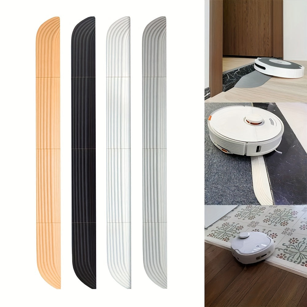 1-piece set of Replacement Threshold Bars Step Ramp Climbing Mat Parts Accessories compatible with ECOVACS, Xiaomi, and Roborock Sweeping Robot models.