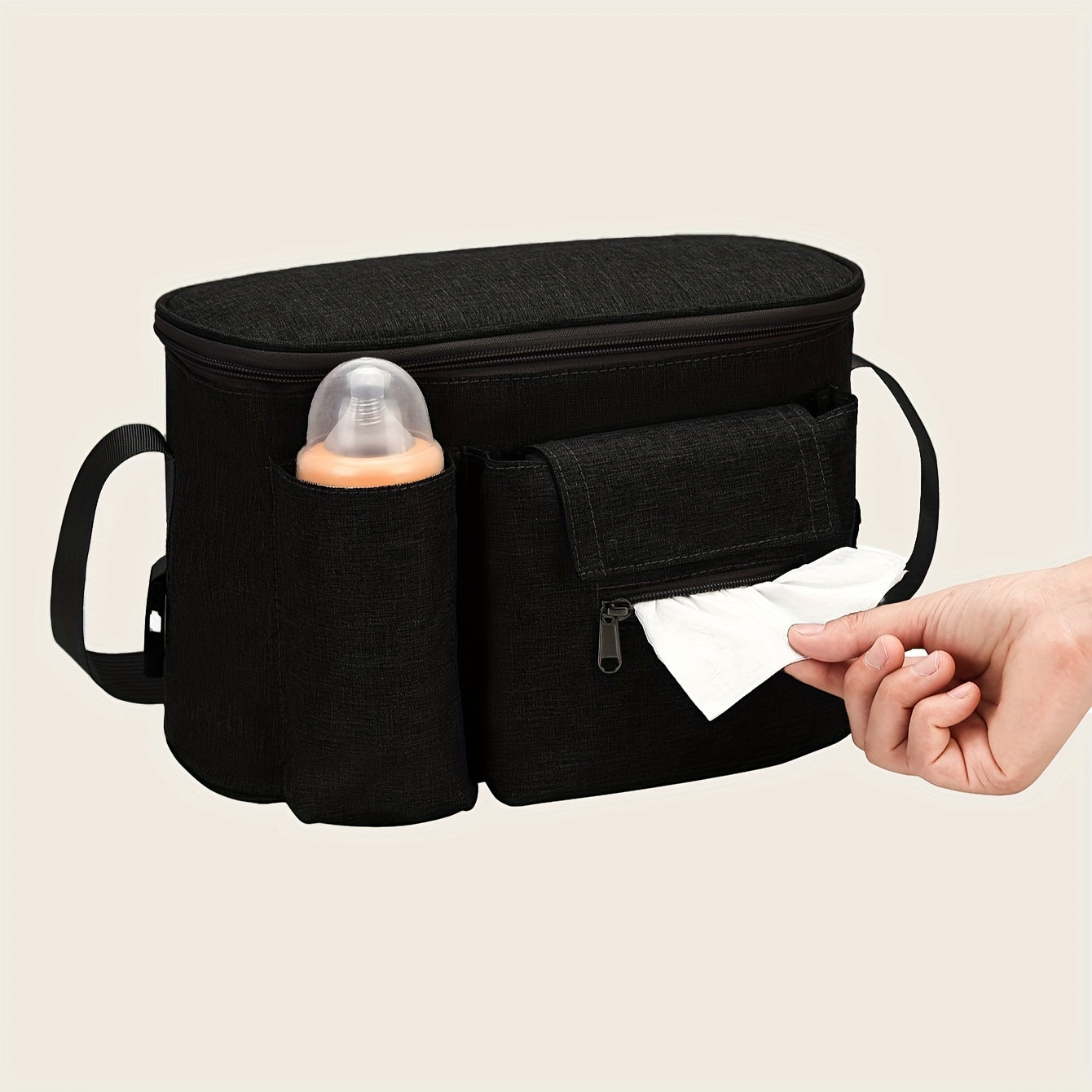 Stroller Storage Bag - Multipurpose Hanging Diaper Bag