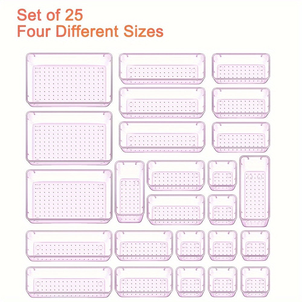 25pcs Multi-Functional Storage Box.