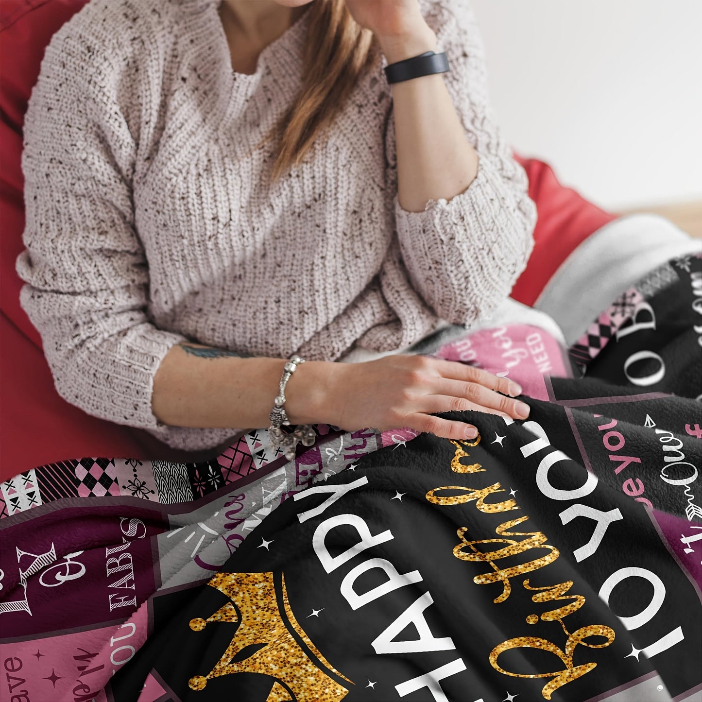 Celebrate Her Special Day with a Unique Birthday Gift – Decorative Blanket for Women. This creative and thoughtful present is perfect for moms, daughters, friends, and sisters. Give the gift of coziness with this beautiful sofa throw blanket.