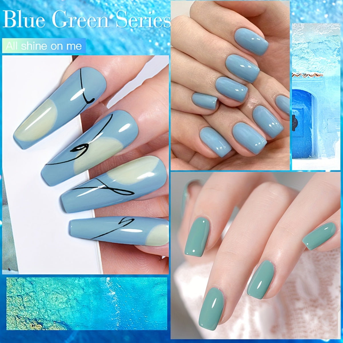 Moda Plastic Bottle 8pcs/Set01-19 - 2024 Autumn/Winter New Whitening Nail Polish LED UV Gel Fashion Salon Manicure DIY