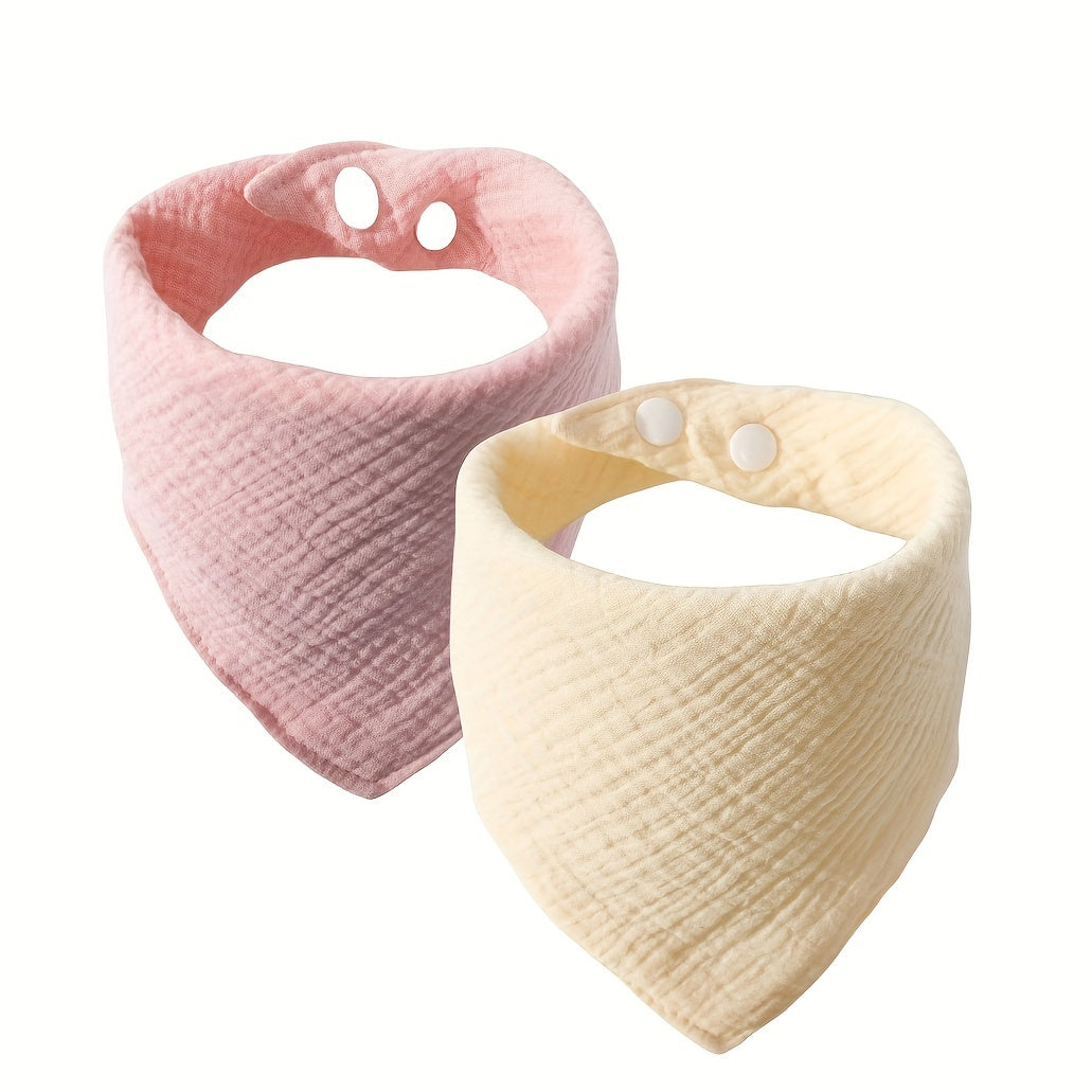 Three pack of burp towels, six-layer muslin gauze bib, soft and luxurious bib. Perfect for Christmas, Halloween, and Thanksgiving gifts, as well as New Year's and Valentine's Day presents.