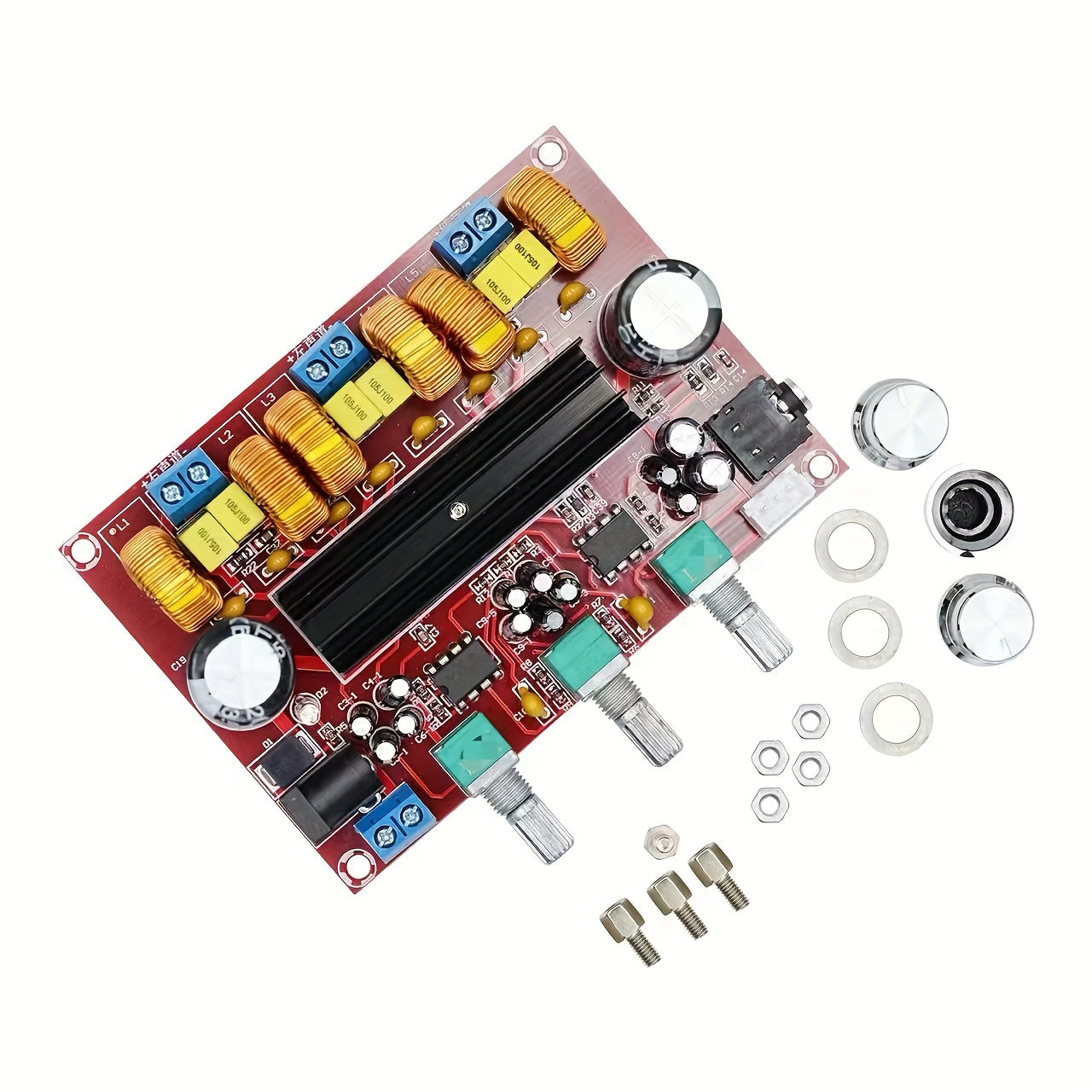 1pc TPA3116D2 2.1 Channel Subwoofer Power Amplifier Module XH-M139 12V - 24V 2 * 50W + 100W