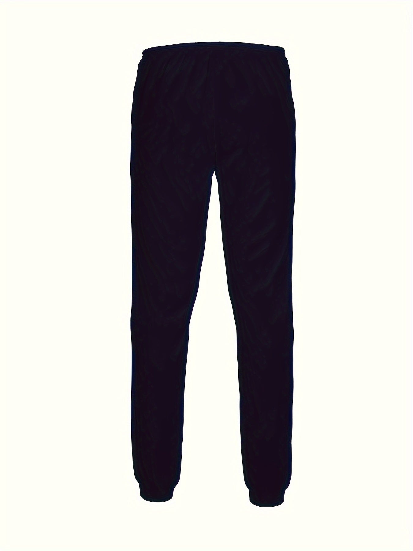 Plus size men's casual suit, including long sleeve top and long pants