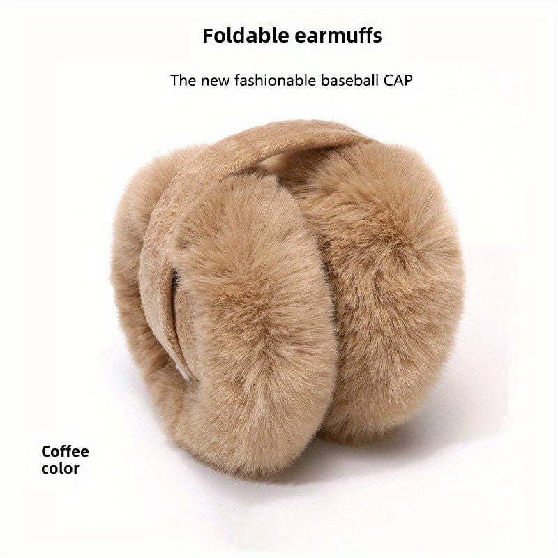 Keep warm during winter with our Winter Warmth Knit Fabric Earmuffs. These fuzzy ear warmers are made of polyester and provide foldable ear protection in a fitted style. Care for them by hand washing only to ensure their longevity throughout the winter