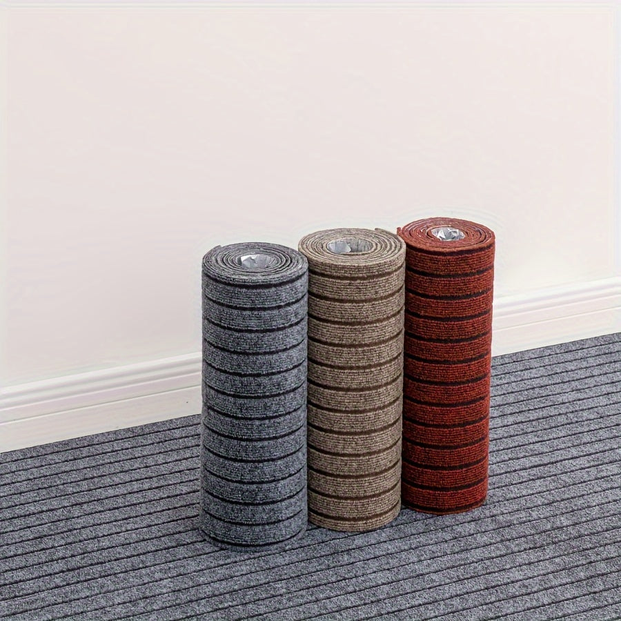 Self-Adhesive Carpet Rolls: Available in 5 sizes for DIY use in homes, commercial spaces, bathrooms, doors, stairs, and for pets - 5mm thickness.