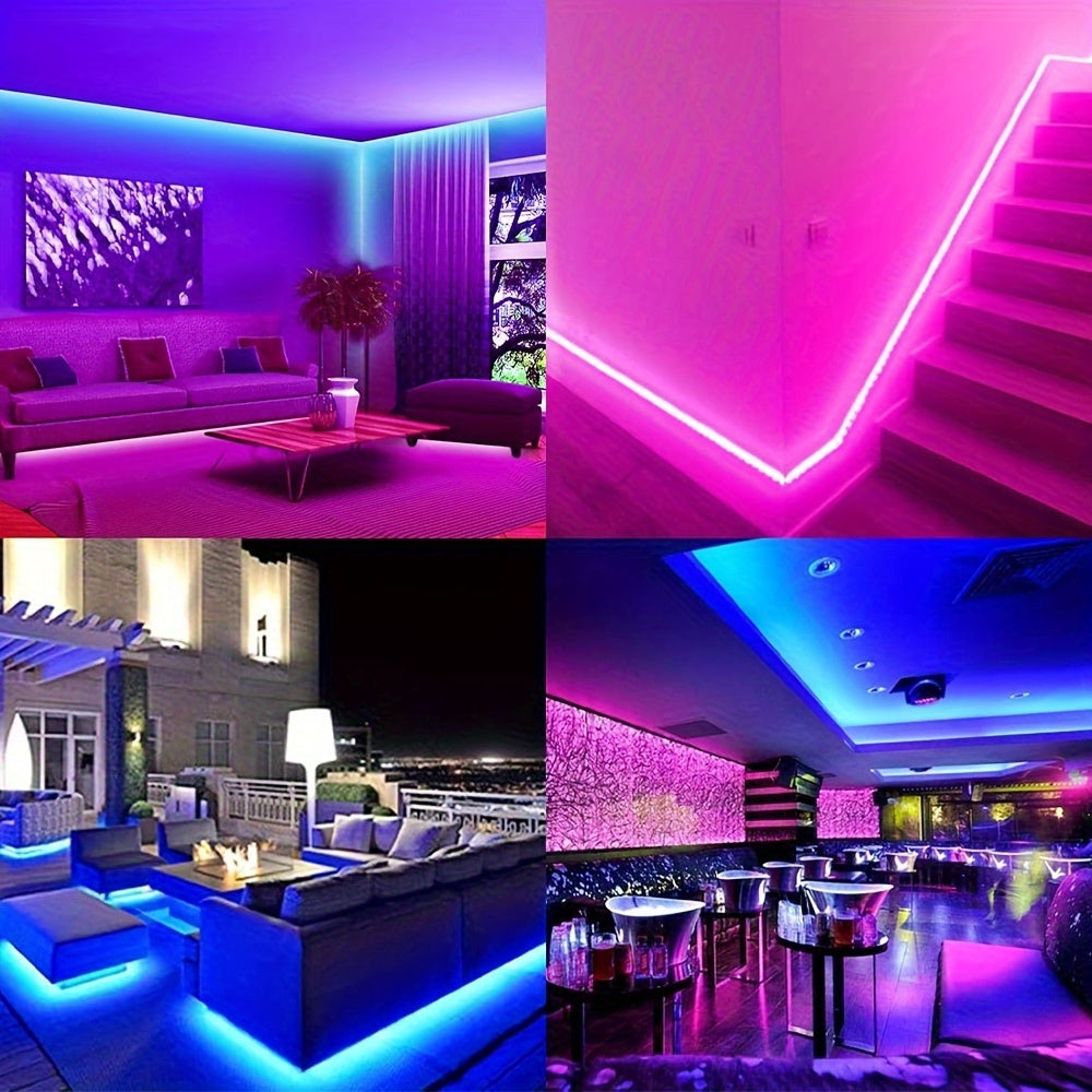 32.8ft/10m LED light strips, 24V, 2835 120LED/M, for home decor, plastic material, DC power.