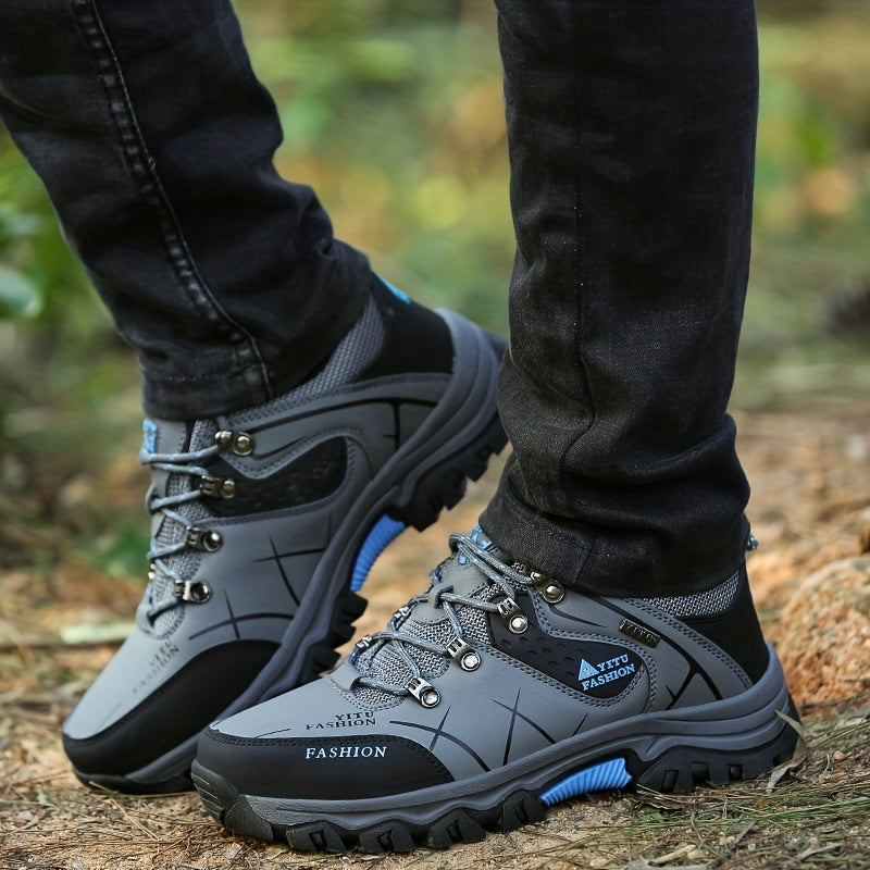 Men's Stylish & Durable Sports Shoes with Shock Absorption, Non Slip Grip, and Comfort for Jogging, Walking, and Hiking