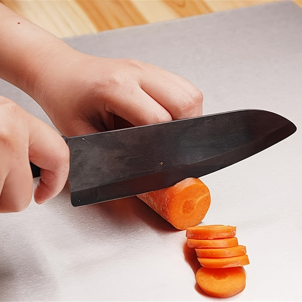 Durable Stainless Steel Cutting Board - Sturdy, Anti-Slip, Convenient to Clean Chopping Block for Meat, Fruits, Vegetables & Baking - Ideal for Cheese Charcuterie & Ensuring Kitchen Safety