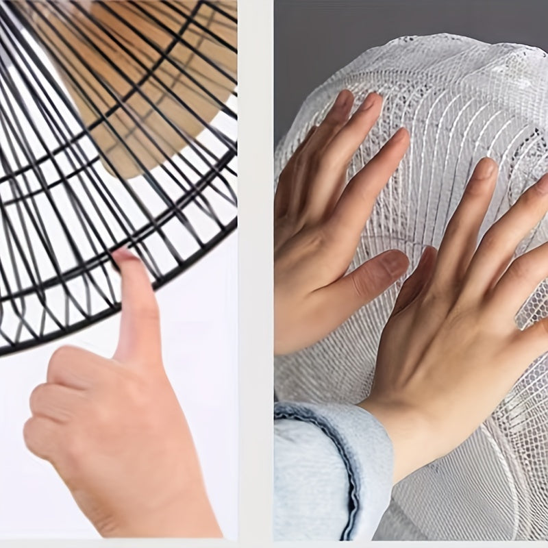 Washable Fan Dust Cover - Protect Your Fan with Durable Fabric Safety Net for Home and Office Use