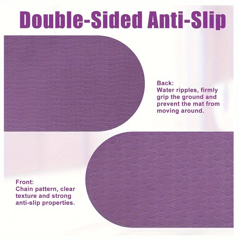 2pcs Sewing Machine Silencer Pads and Foot Pedal Mat in Blue and Purple for reduced vibration and movement, non-slip crafting accessory for art storage and transport.