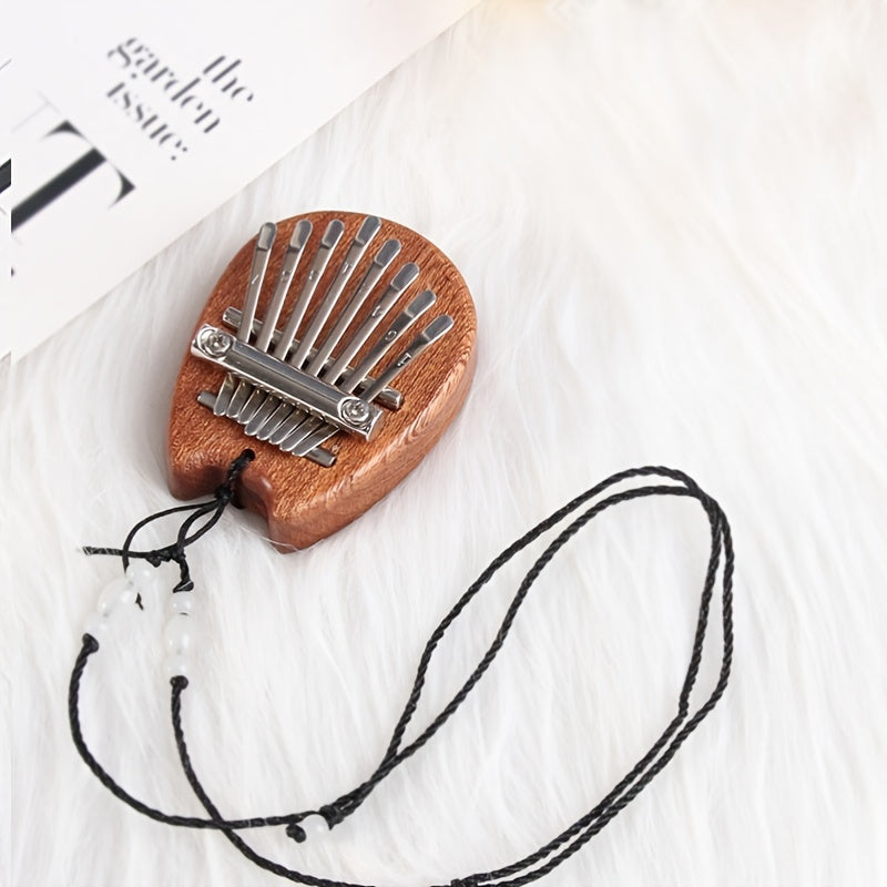 8 Keys Mini Kalimba Thumb Piano - Ideal Gift for Beginners and Music Lovers, Perfect for Eid Al-Adha Celebrations