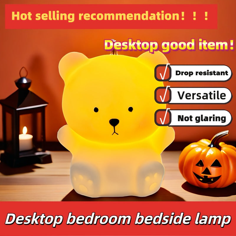 Adorable bear LED lights set a festive atmosphere for homes. Perfect for decorating bedrooms and living rooms, they make great gifts for girlfriends, classmates, family, or as a spring present.