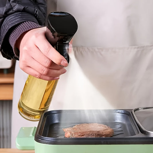 Pouring Oil Spray Dual-Purpose Pot for household and kitchen use.