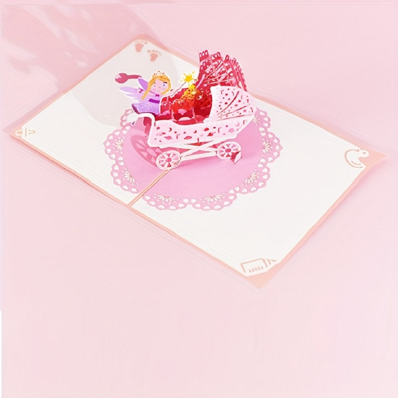 3D Pop Up Birthday Card with Greeting, Perfect for Christmas, Halloween, Thanksgiving, New Year's, and Valentine's Day Gifts