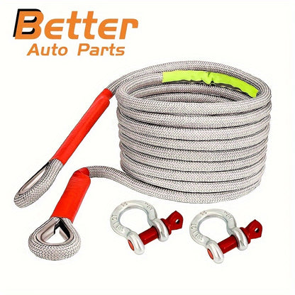 Off-road and SUV Special Traction Rope, 18143.69KG/18T, Car Rescue Hook.