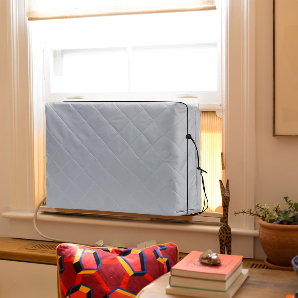 Protect your indoor air conditioner with a double-sided waterproof and windproof cover. No electricity required for this dustproof unit protector, perfect for keeping your home cooling appliance in top condition.