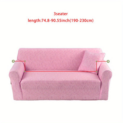 Sofa cover with elastic spandex for lounge chair, available in various sizes.