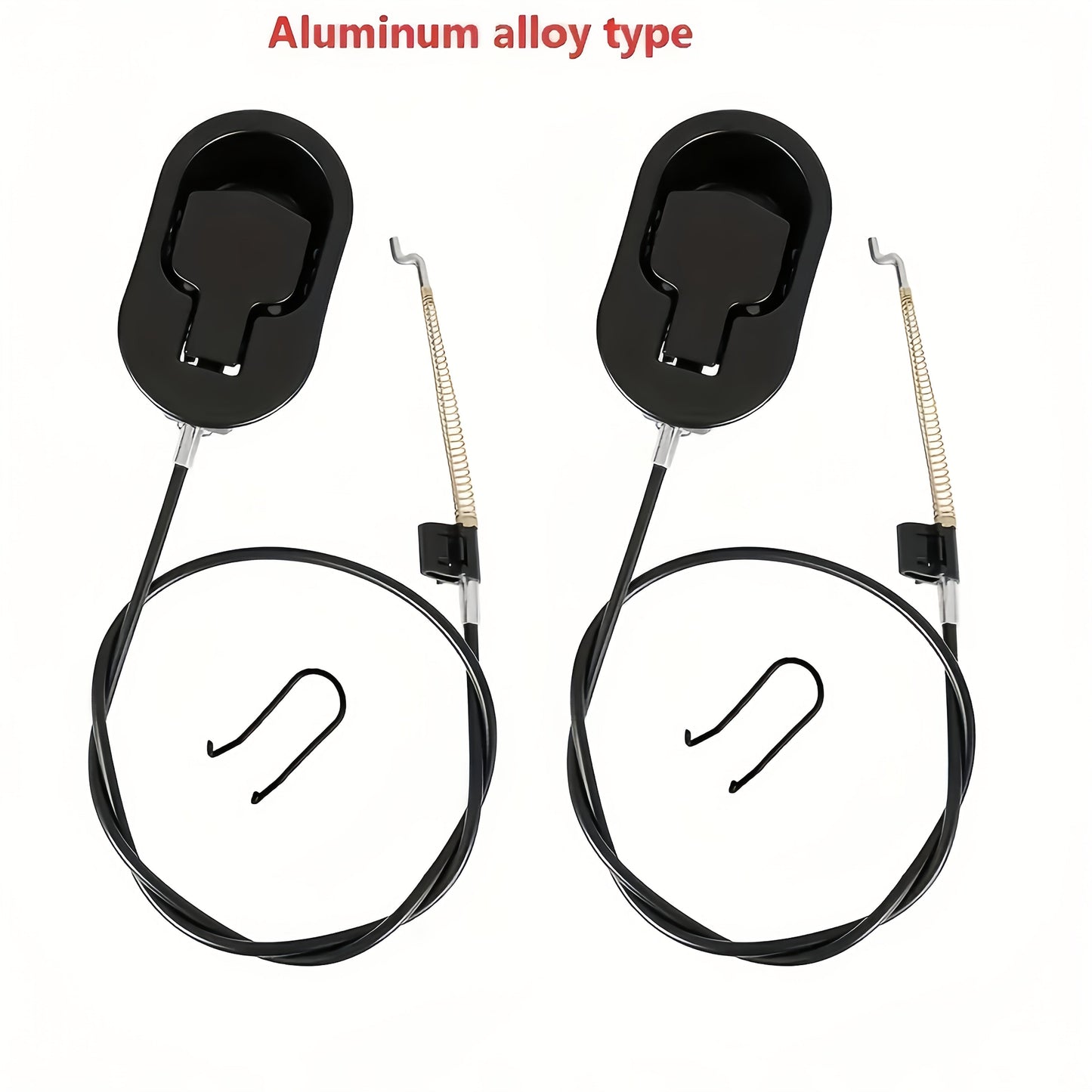 High-Quality Aluminum Recliner Replacement Parts - Includes 1 or 2 Sets of Durable Release Lever and Cable. Compatible with Most Major Recliner Chair Brands such as Lazyboy and Ashley. Ideal for Repairing and Maintaining Your Recliner Furniture.