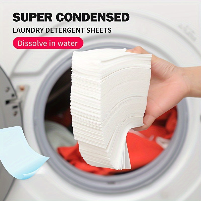 Travel and home-ready laundry bubble sheets: strong stain removal, fresh scent, color-safe, dye-free.