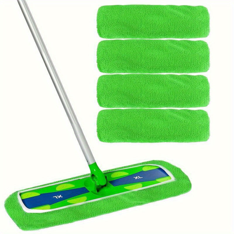 Replace your worn-out mop pads with our Microfiber Mop Pads Replacement. This pack includes 1/4 XL size pads that are reusable, washable, and easy to install. Perfect for capturing pet hair and dust, these refills are a must-have for keeping your floors