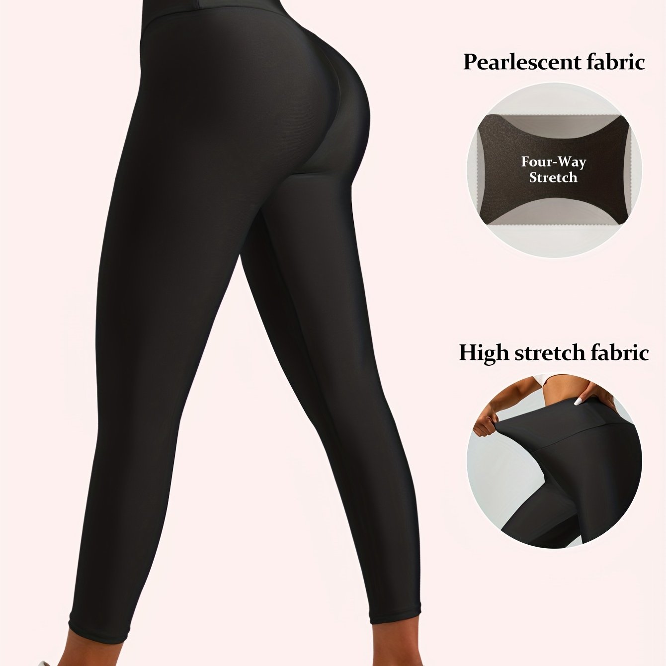 High waist shaping leggings for women that are comfortable, breathable, and provide tummy control and butt lifting.