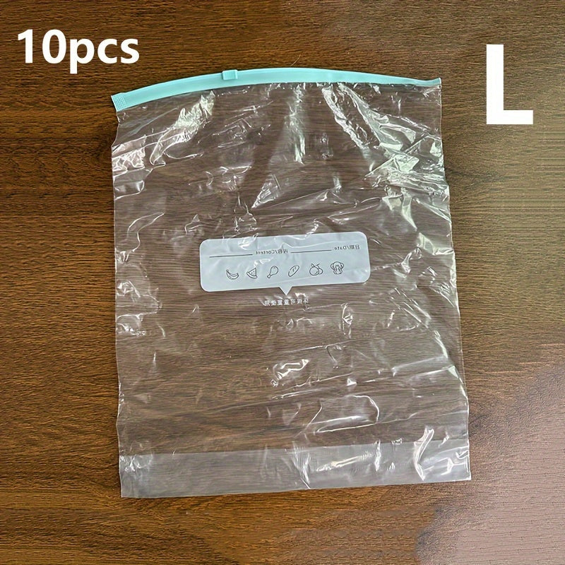 Thickened Vacuum Bag with Zipper Seal for Household Food Storage in the Refrigerator