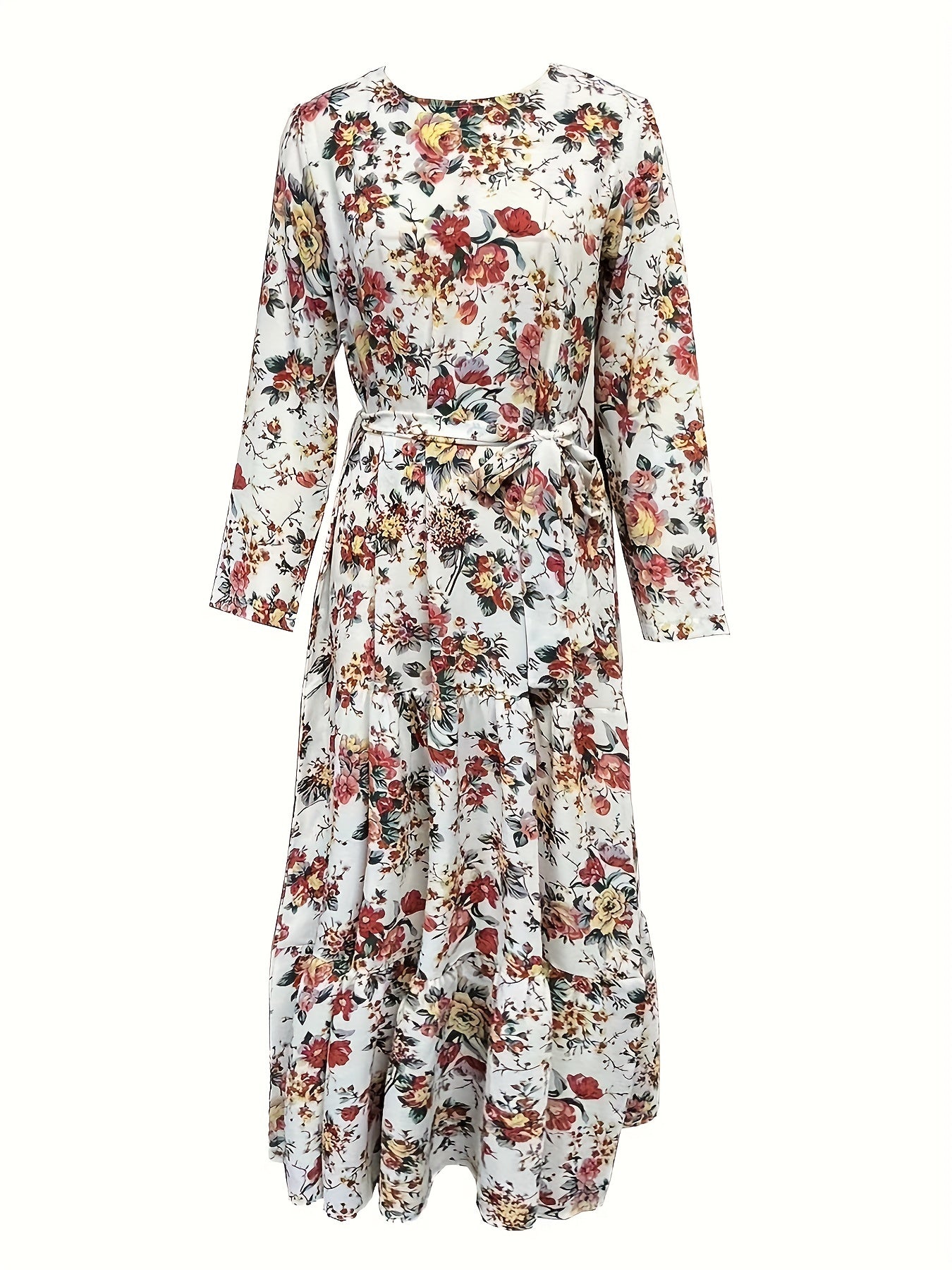 Ramadan-themed floral print clothing for women.