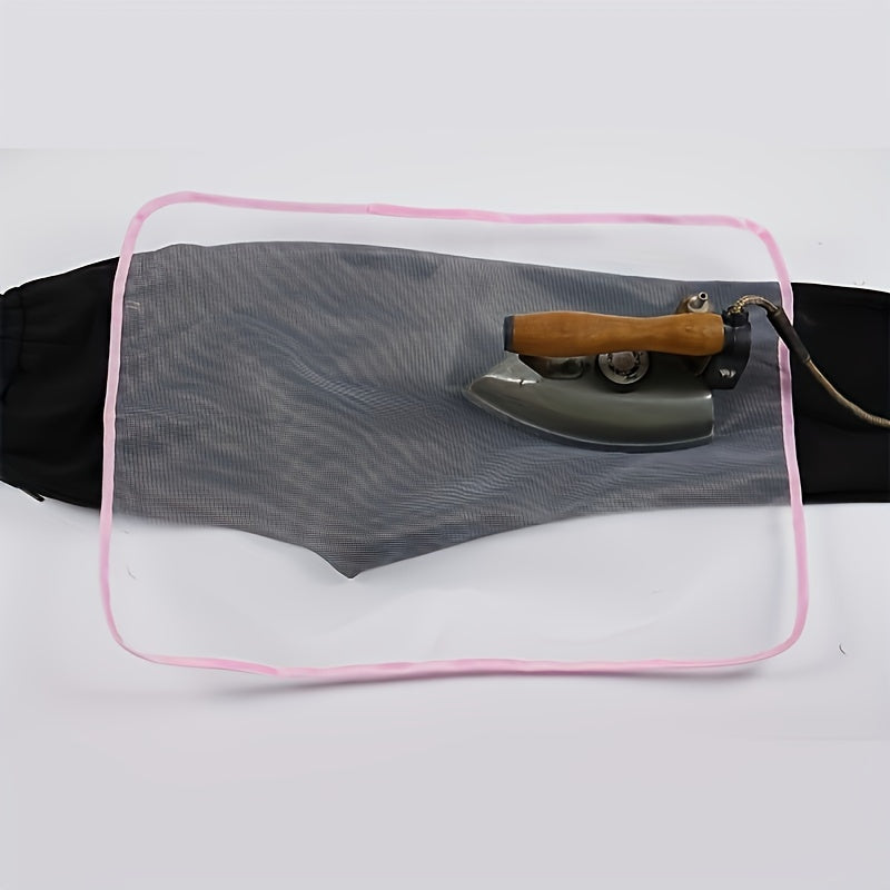 Heat-resistant ironing pad cover suitable for steam and non-electric irons, designed to protect your ironing board and clothes while pressing at home. Essential kitchen ironing accessory.