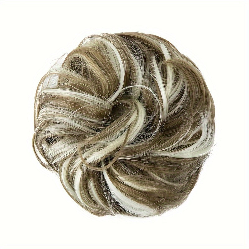 The H2 hair is made of high-quality PET material and the connection between the hair tie and the wig is sewn on, providing a superior appearance and gloss compared to 90% of products on the