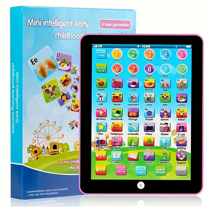 Tablet for Educational Simulations Designed for Children Ages 3 and Up, Featuring Puzzles and Interactive Parent-child Toys. Ideal Birthday, Halloween, Christmas, and Thanksgiving Gifts for Boys and Girls.