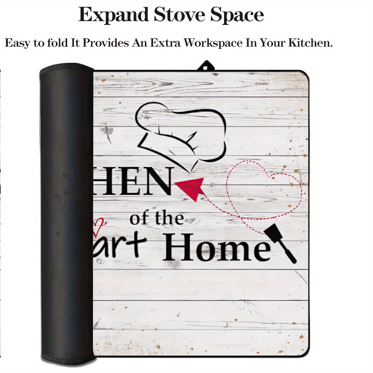 Protect your electric glass stove with our Extra Large 72.39x52.07cm Stove Top Cover. This anti-slip, waterproof, and heat resistant mat prevents scratching and serves as a versatile cooktop protector. Easy to clean and perfect for adding a decorative