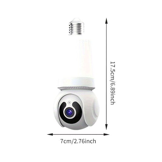 Indoor Home Monitoring System: Anyazhineng HD 360° Wireless Security Camera featuring Two-Way Audio, Human Detection Alerts, Night Vision, and Smartphone App Control