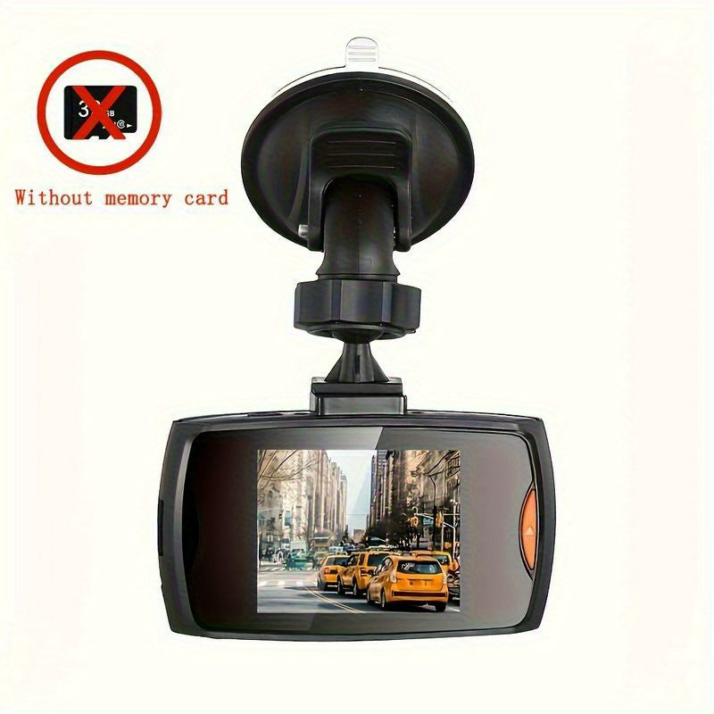 720P HD Car Dash Cam with 6.1cm IPS Display, Wide Angle, HDR, Anti-Shake Recording, One-Button Photo, Infrared Night Vision - Perfect for Cars