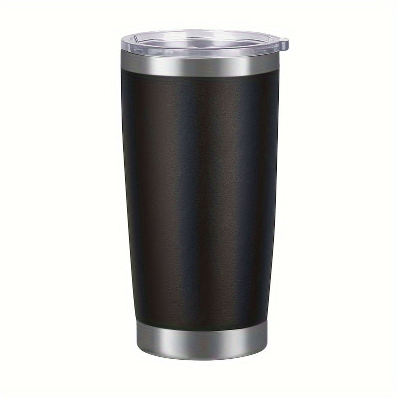 20oz stainless steel travel mug with double wall insulation and secure lid - ideal for holidays like Christmas, Halloween, Easter, Hanukkah, and Thanksgiving.