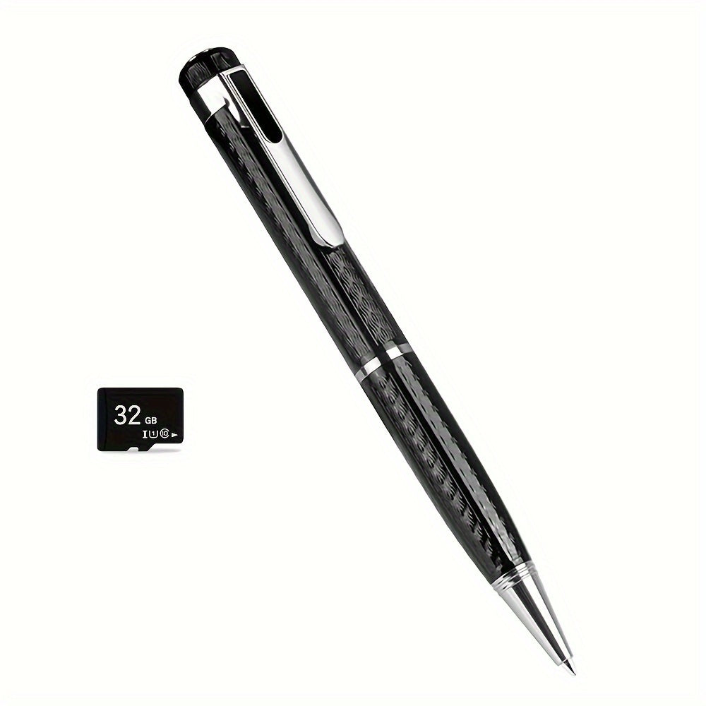 KSLMIMA Business Office Voice Recorder Pen in Pen Shape with Professional HD Noise Reduction, Small Portable, Long Standby, High Capacity, and Support for External Memory.