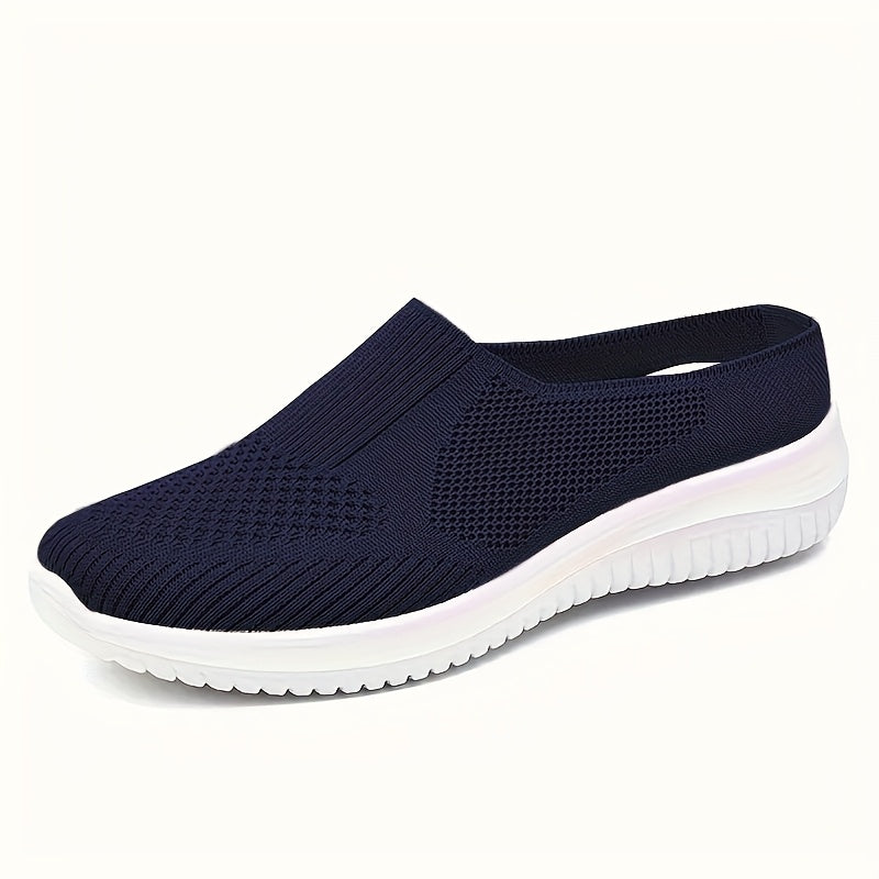 Women's slip-on loafers with soft, breathable fabric and PU sole, perfect for spring and summer. Ideal for casual wear.