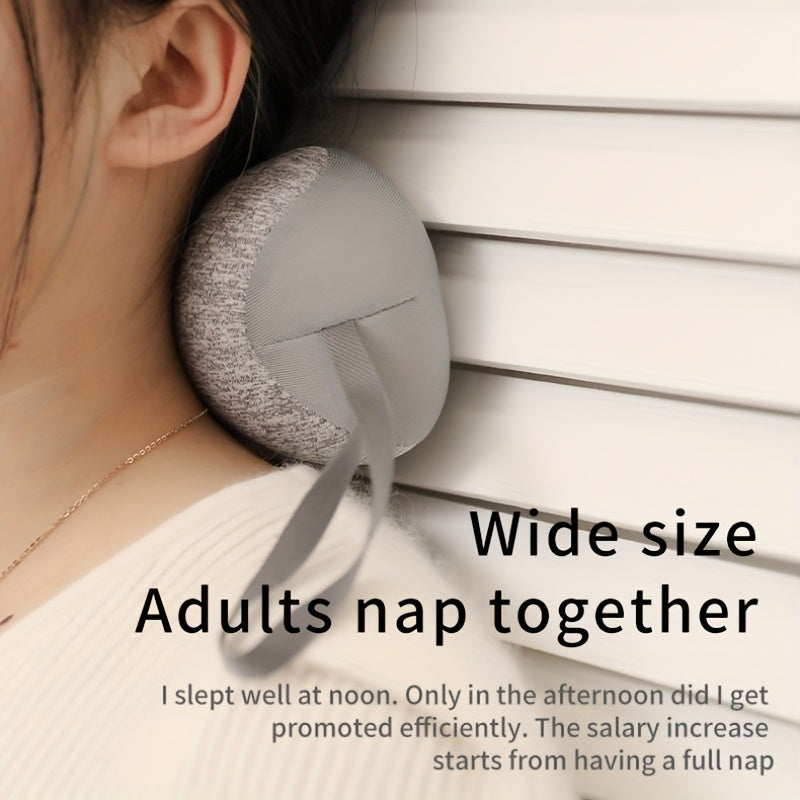 Mini neck pillow with portable Tsutsu U-shaped design, perfect for adults to use while traveling, sleeping, or working in the office.