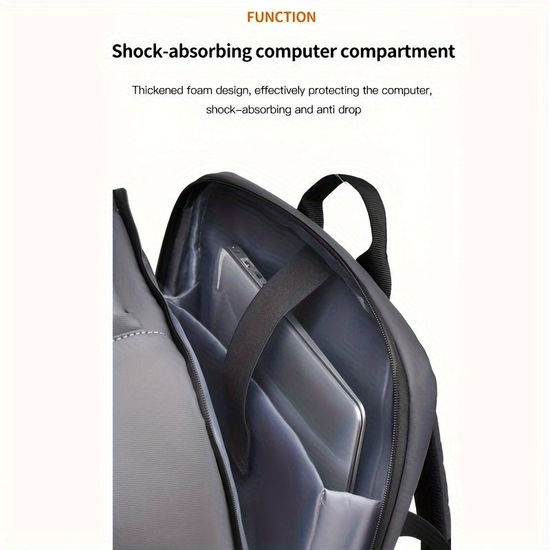 Business Casual Backpack with Multifunctional design, Waterproof and Large Capacity for Travel, Sport, and Fitness.