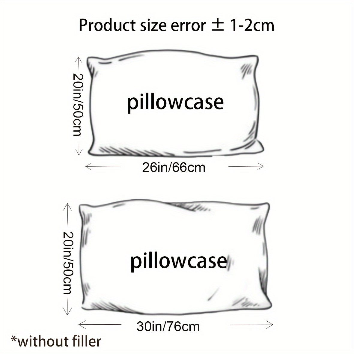 Enhance your bedroom, guest room, or hotel with our 2-piece set of solid color versatile pillowcases. Made from soft and breathable material with a frosted treatment, these pillowcases are conveniently machine washable. Available in three classic colors