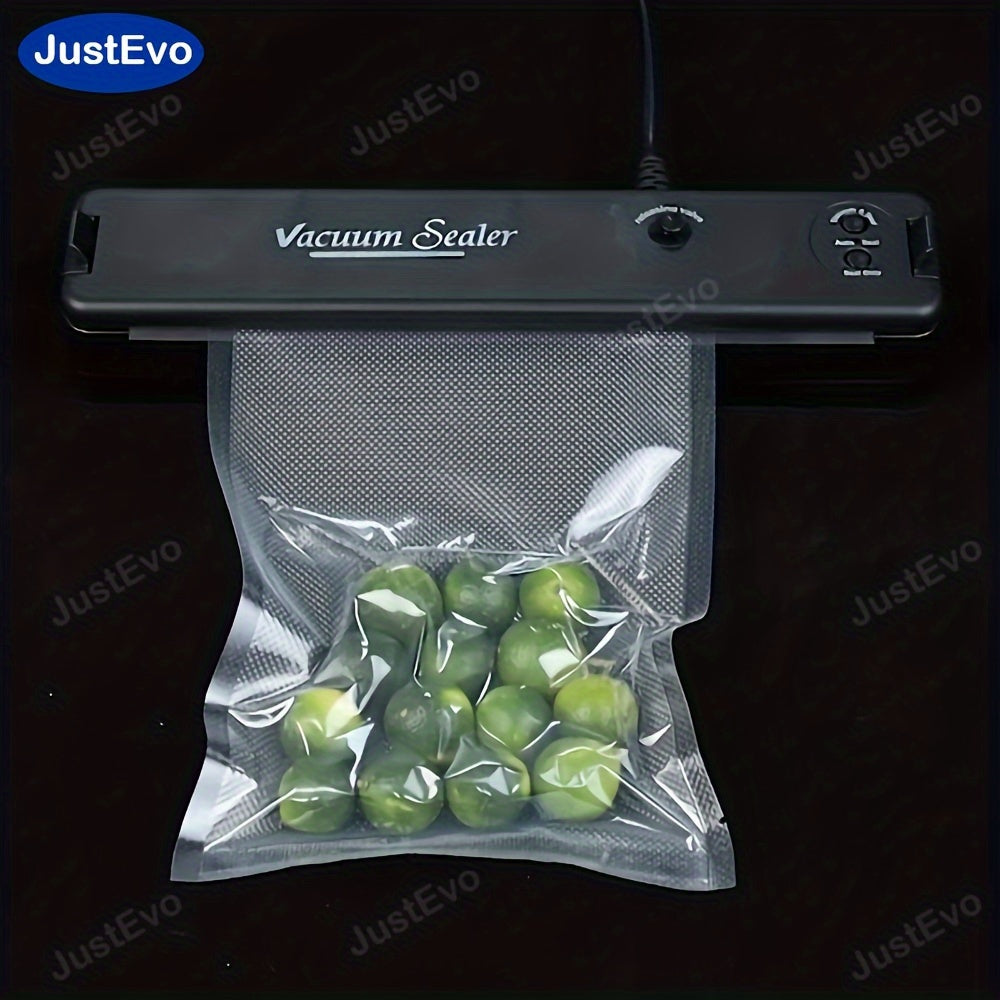 Compact Food Vacuum Sealer Machine - Seals Dry and Moist Food - Includes Starter Kit