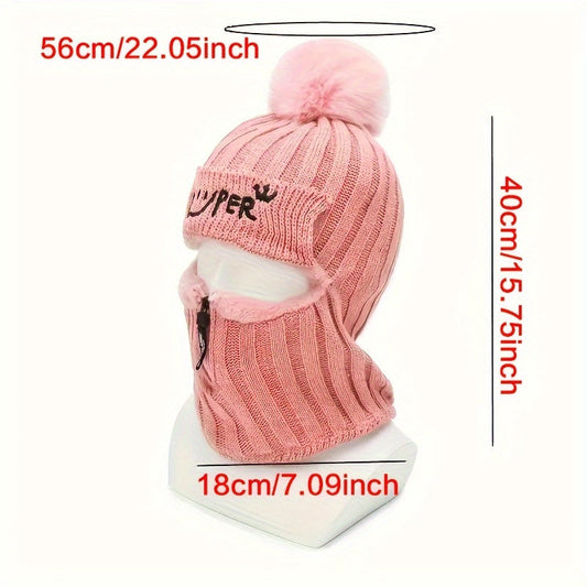 Stay warm and stylish this winter with our Vintage Style Women's Velvet Winter Hat. This hat features earflaps and an elastic knitted design, making it perfect for skiing or cycling. Its breathable stretch material is ideal for outdoor sports, while the