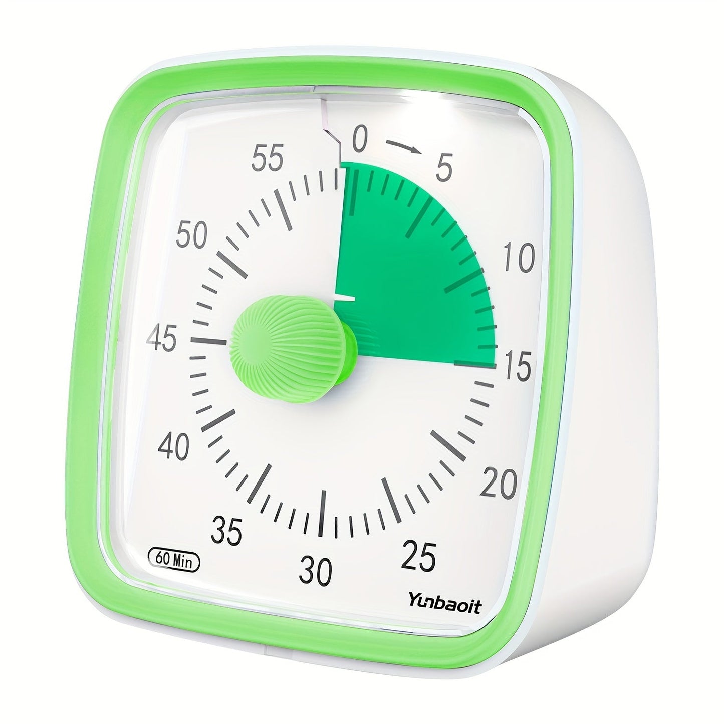 The Yunbaoit Night Light Timer starts at 60 minutes and is perfect for quiet environments like classrooms. It is a helpful time management tool for use at home, school, or work. Introducing Model VT03.