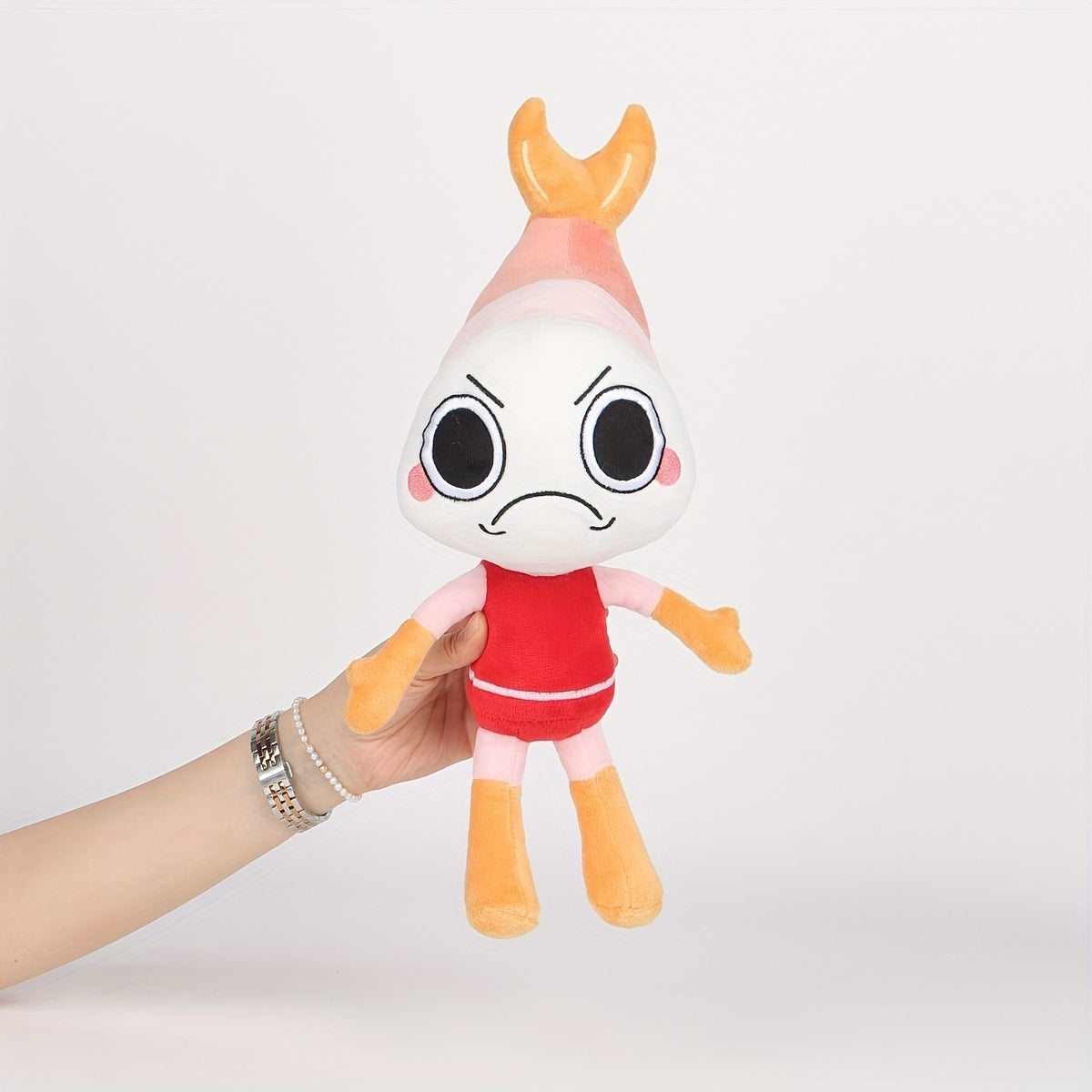 Dandy's World Astro Shrimpo Sprout Brightney Anime Game World Stuffed Toy - Festive home party decor and plush doll presents for gaming enthusiasts.